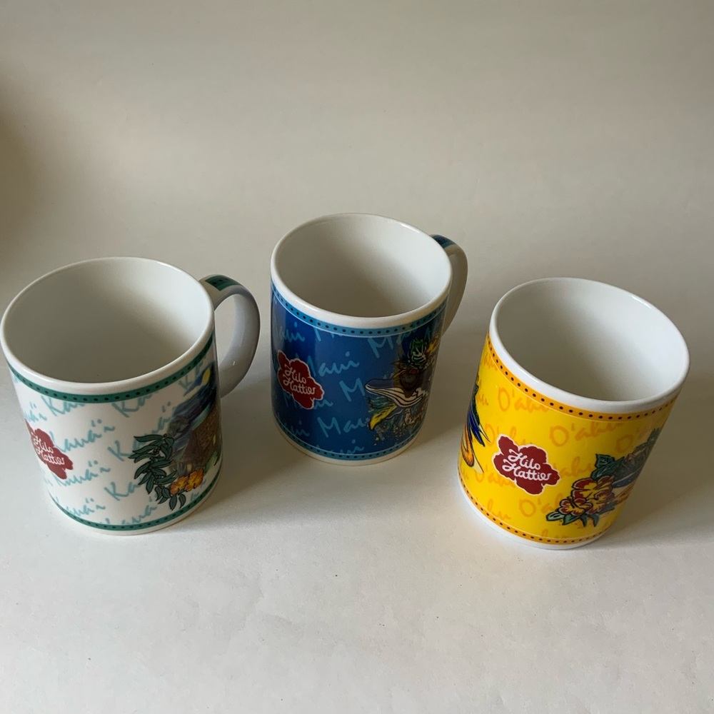 Hilo Hattie Blue and Yellow Coffee & Tea Accessories